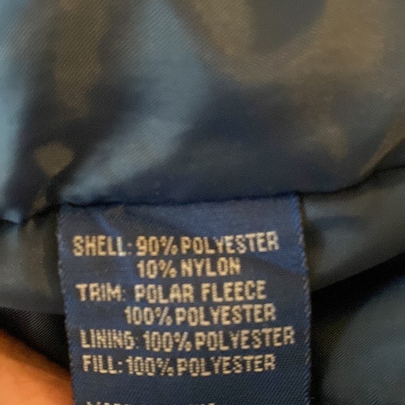 Mackintosh blue coat with removable hood. Size large. - Picture 12 of 13